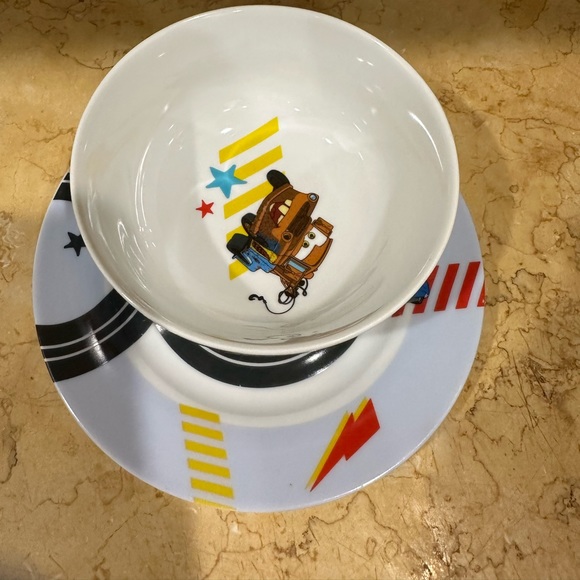 WMF kids cars 2plates and bowl - Picture 5 of 13